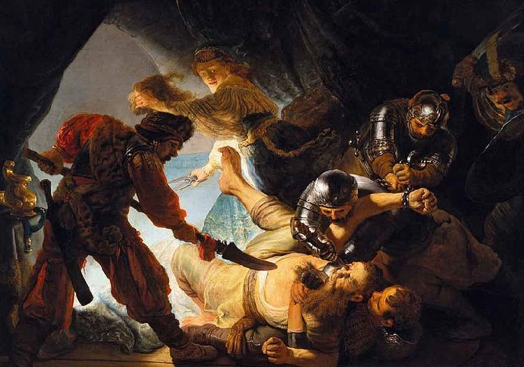 Rembrandt Peale Samson and Delilah Germany oil painting art